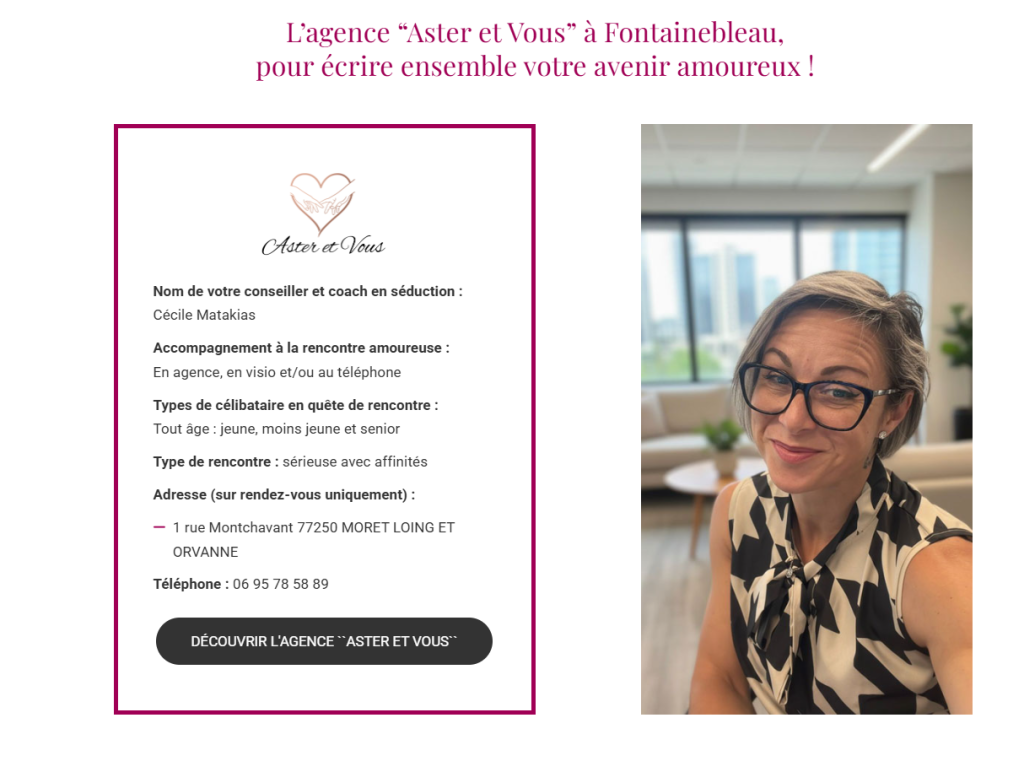 A propos de moi 2 love expert cecile