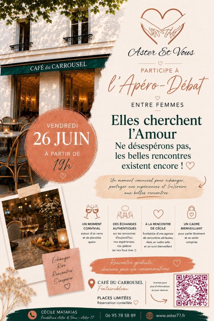 Apero débat Fontainebleau